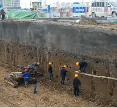 巢湖庐江县土钉墙支护
